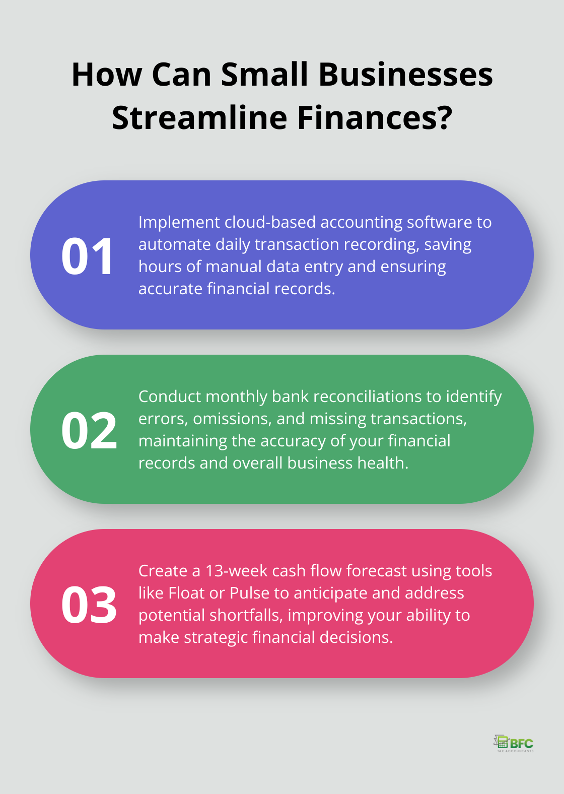 Infographic: How Can Small Businesses Streamline Finances? - bookkeeping and accounting services for small business