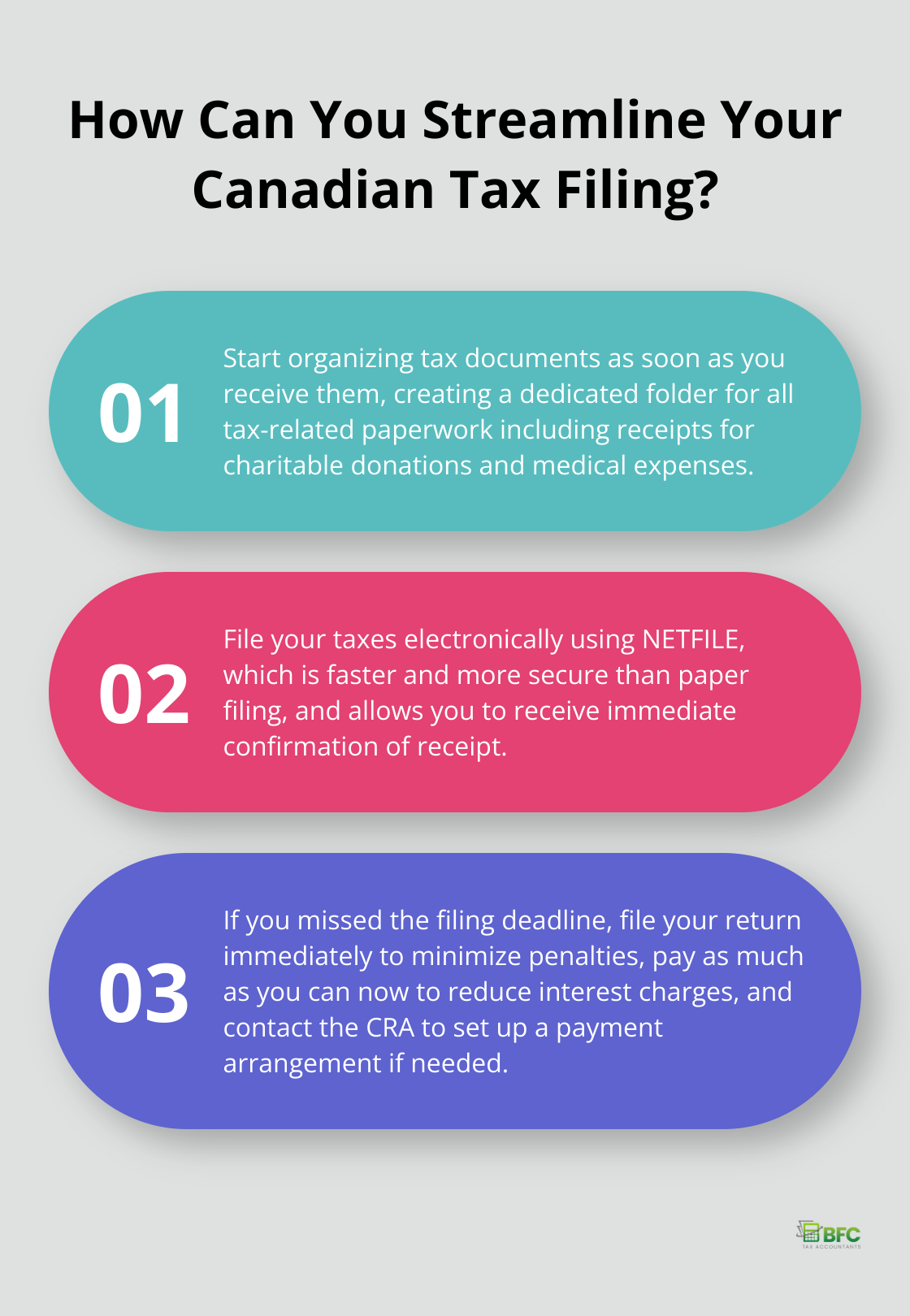 Infographic: How Can You Streamline Your Canadian Tax Filing? - personal tax filing deadline